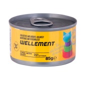 WELLEMENT паштет для котят (ТУНЕЦ, УТКА), 85 г